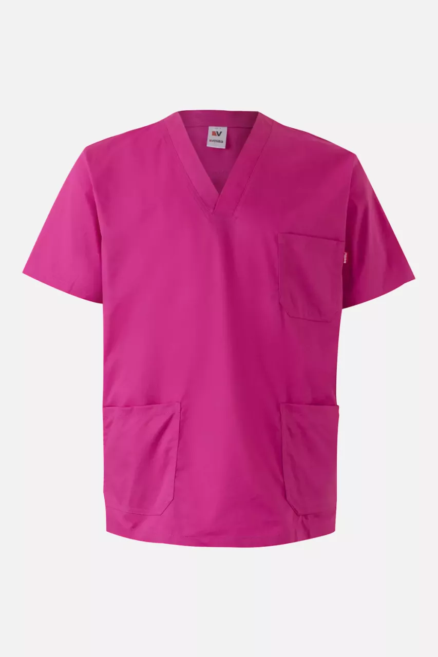 Velilla 535206S-37, Work Tunic, Magenta, image 1, gallery thumbnail
