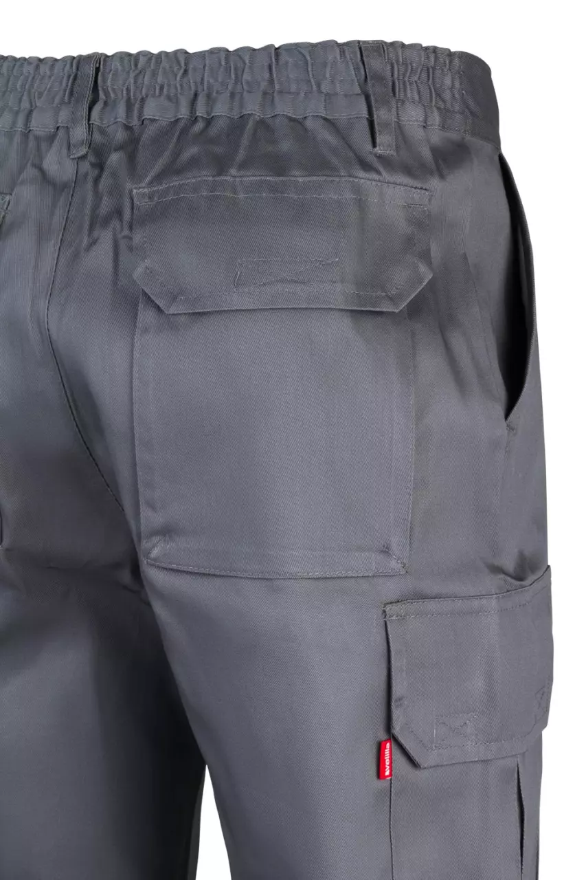 Velilla 345-08, Work Trousers, Grey, image 3, gallery thumbnail