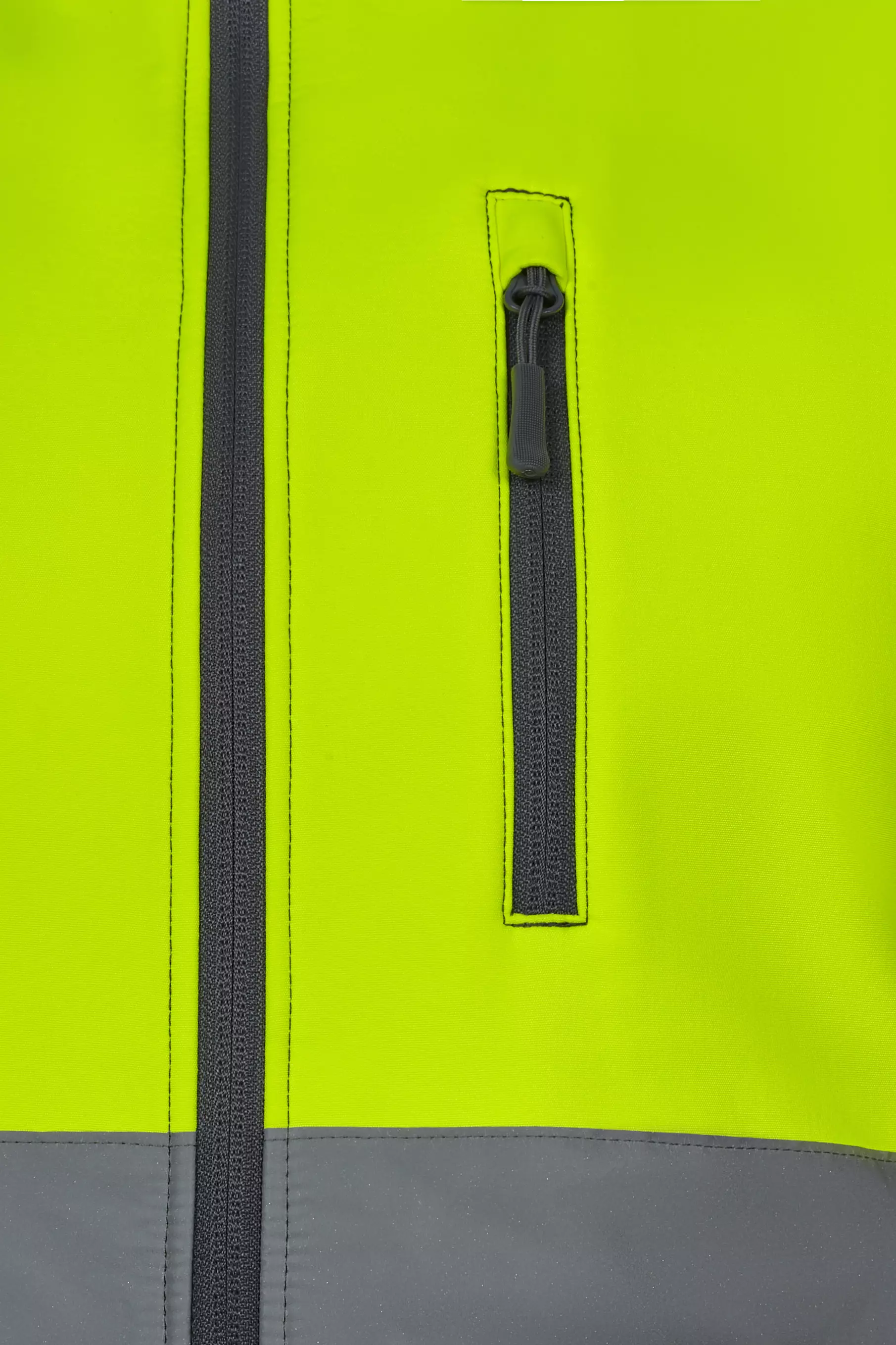 Velilla 305906-08-20-2, Warnschutzweste, Größe 4XL/5XL, Grau/Warngelb, image 7