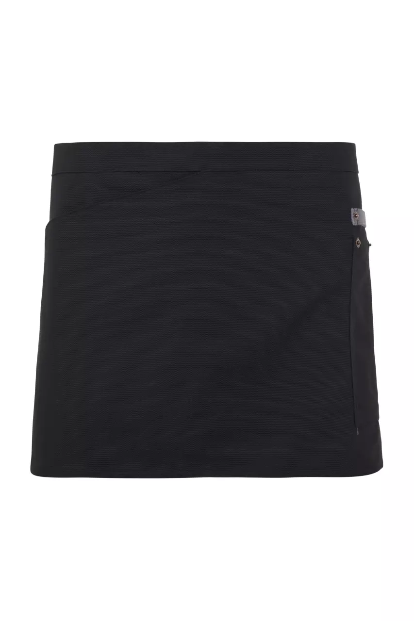 Velilla Work Apron, Black/Grey