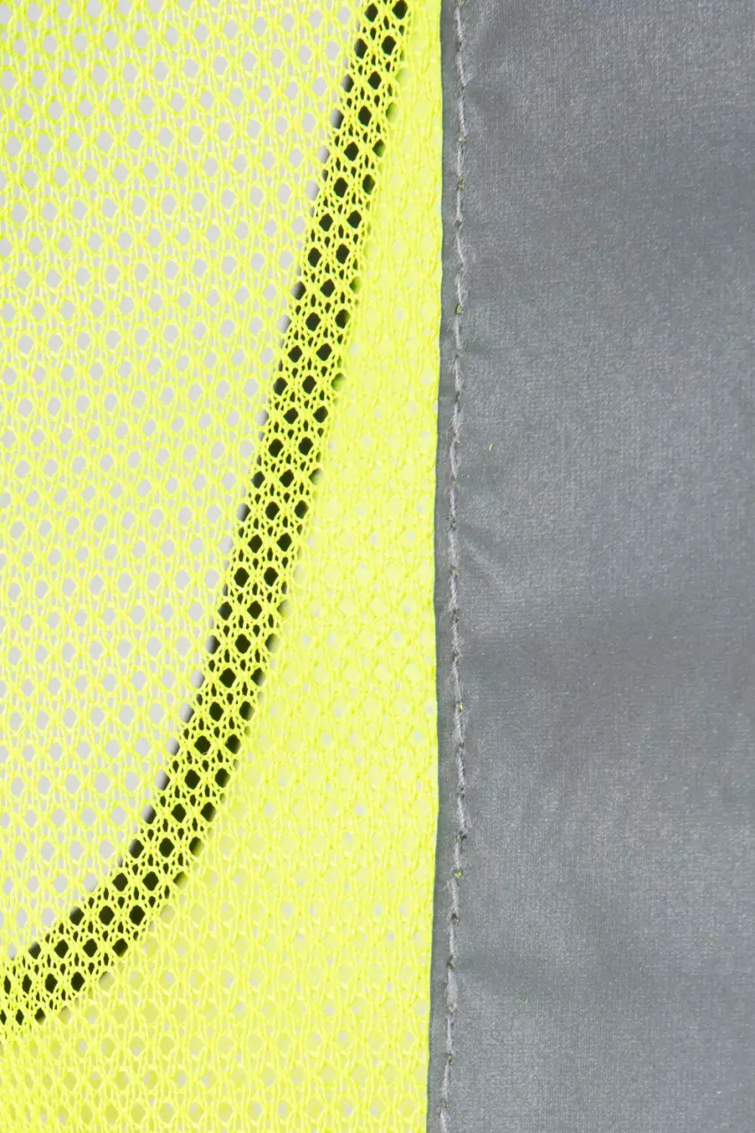 Velilla 146-20, High-Vis Vest, High-Vis Yellow, image 2, gallery thumbnail