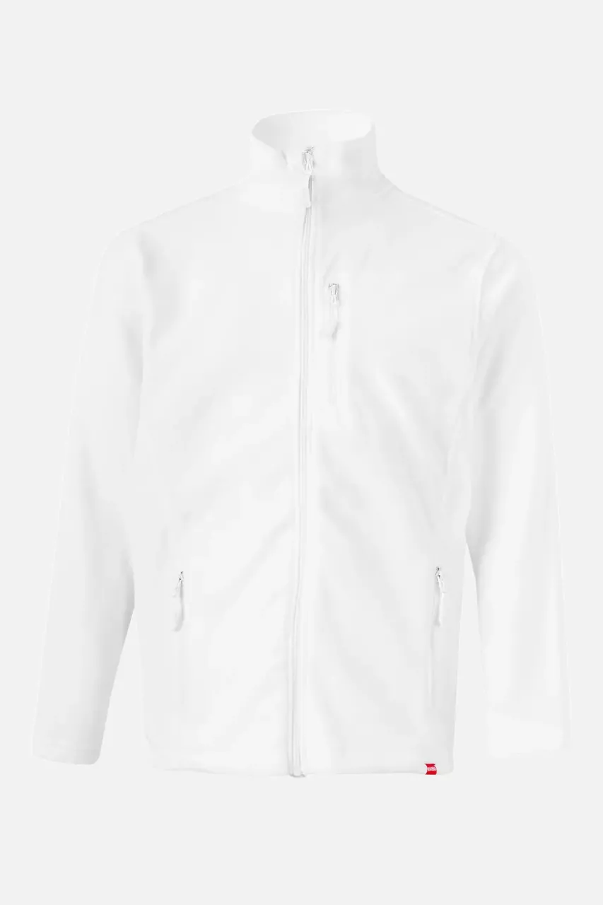 Velilla 201502-07, Fleece Jacket, White, image 1, gallery thumbnail