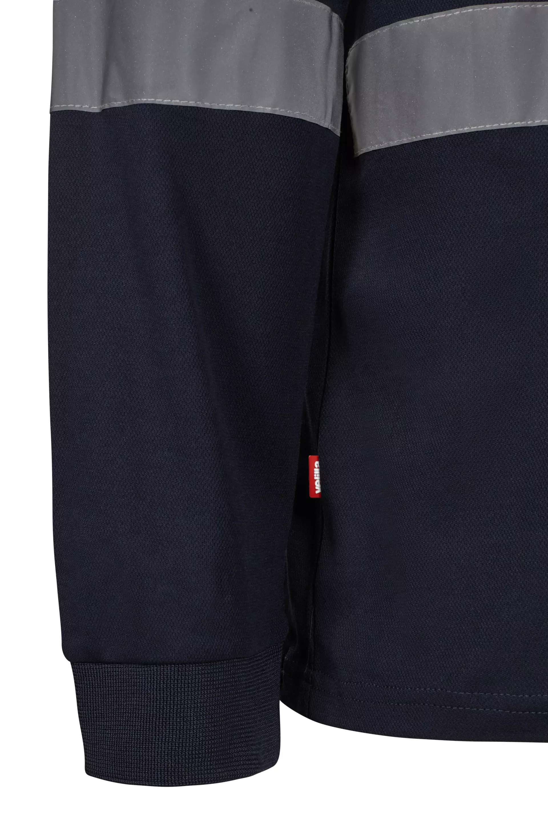 Velilla 305615-61-19-1, Warnschutz-Langarm-T-Shirt, Marineblau/Warnorange, image 5