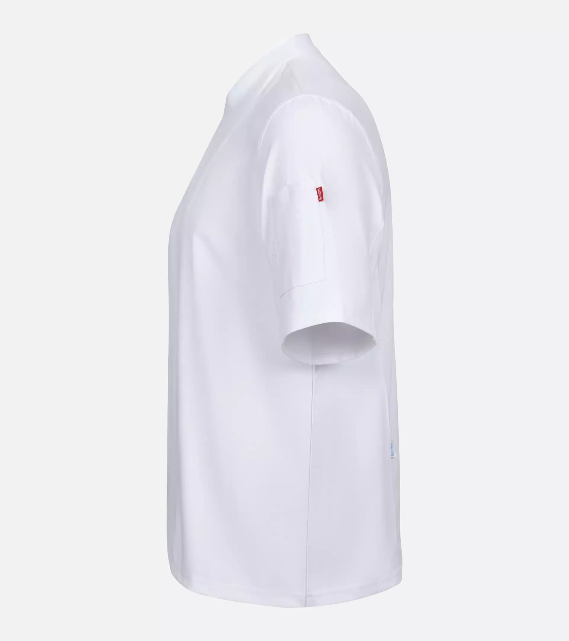 Velilla 405209-07, Short-Sleeved Chef Jacket, White, image 2