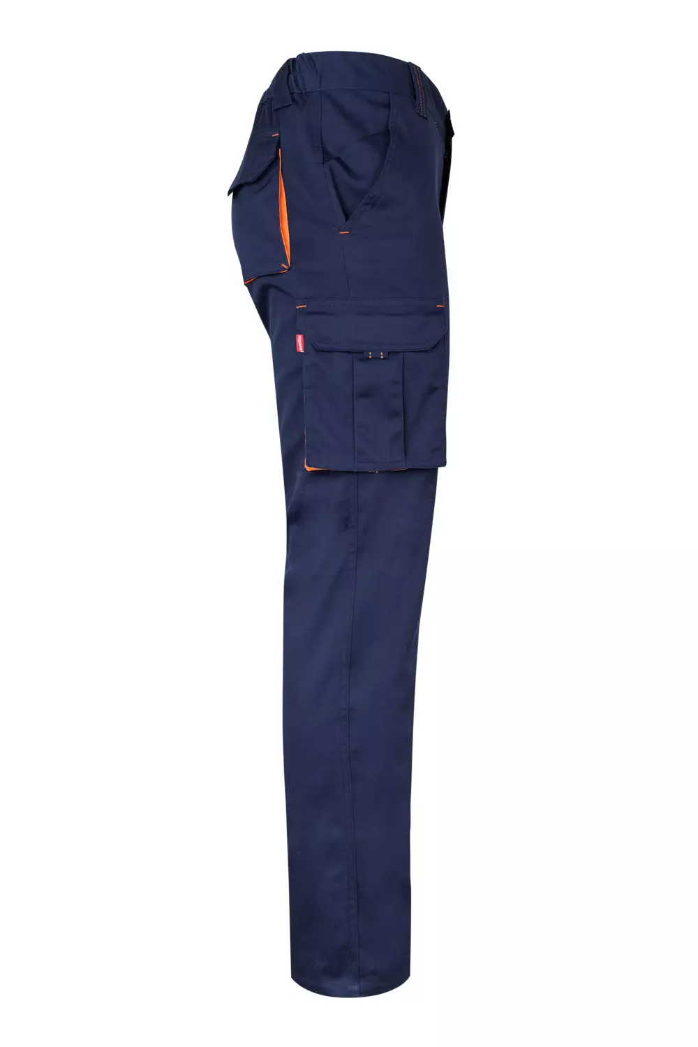 Velilla 103024S-61-16, Work Trousers, Navy Blue/Orange, image 7