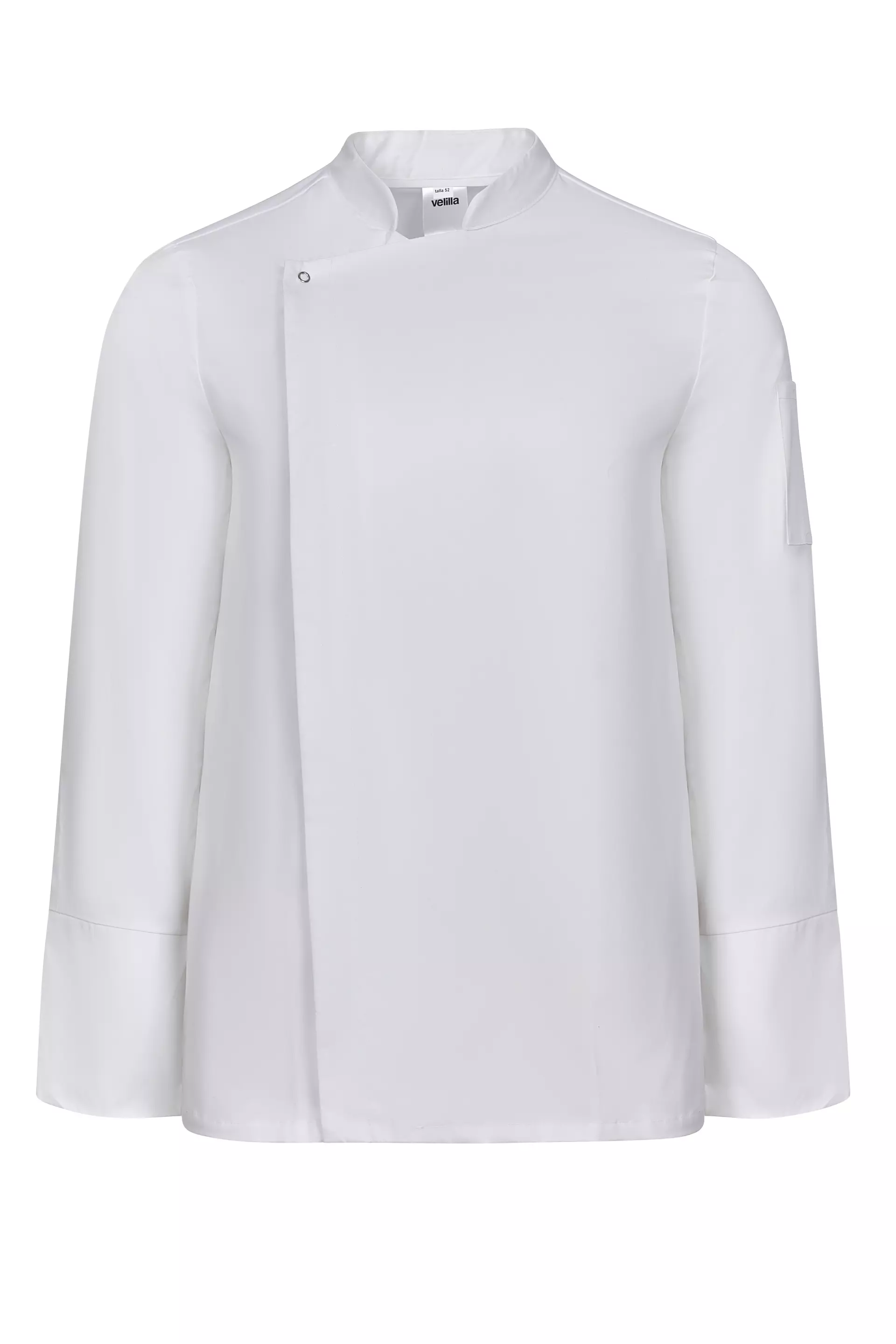 Velilla 405204-07, Long Sleeved Chef Jacket, White