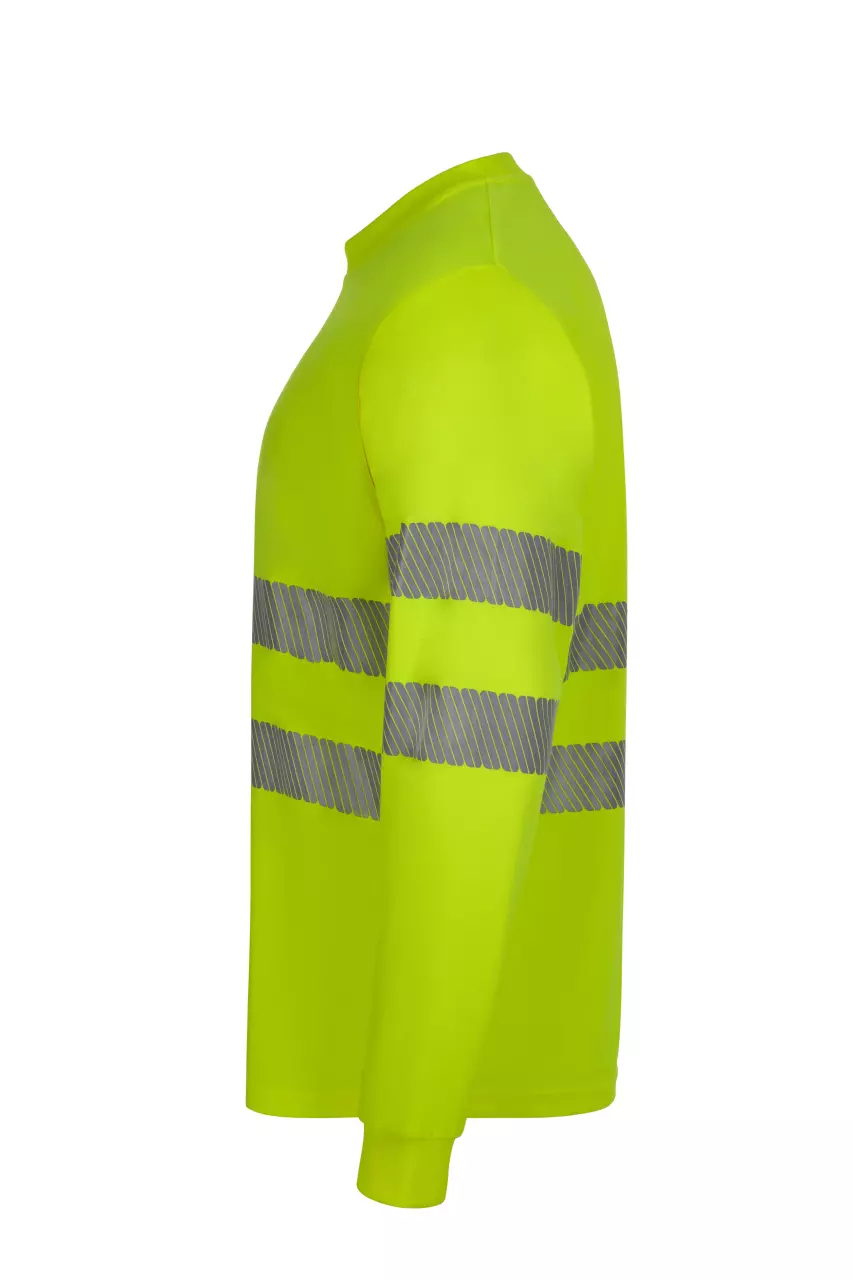 Velilla 305634-20, Warnschutz-Langarm T-Shirt, Warngelb, image 3, gallery thumbnail