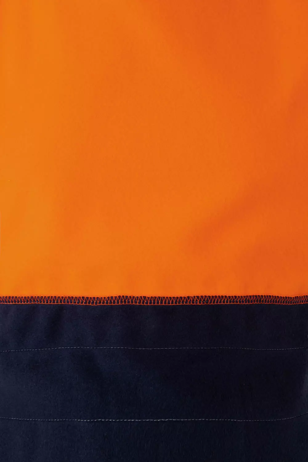 Velilla 305701-61-19-1, Warnschutz-Sweatshirt, Marineblau/Warnschutz-Orange, image 2