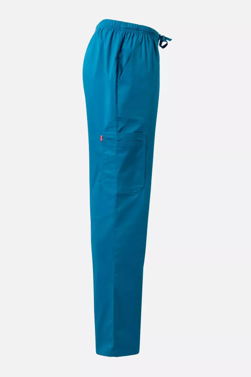 Velilla 533006S-65, Work Trousers, Dark Turquoise, image 3, gallery thumbnail