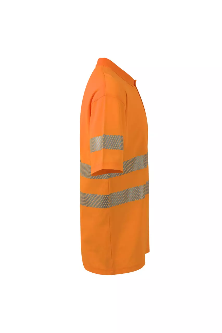 Velilla 305522-19, High-Vis Short Sleeve Polo Shirt, Hi-Vis Orange, image 5, gallery thumbnail