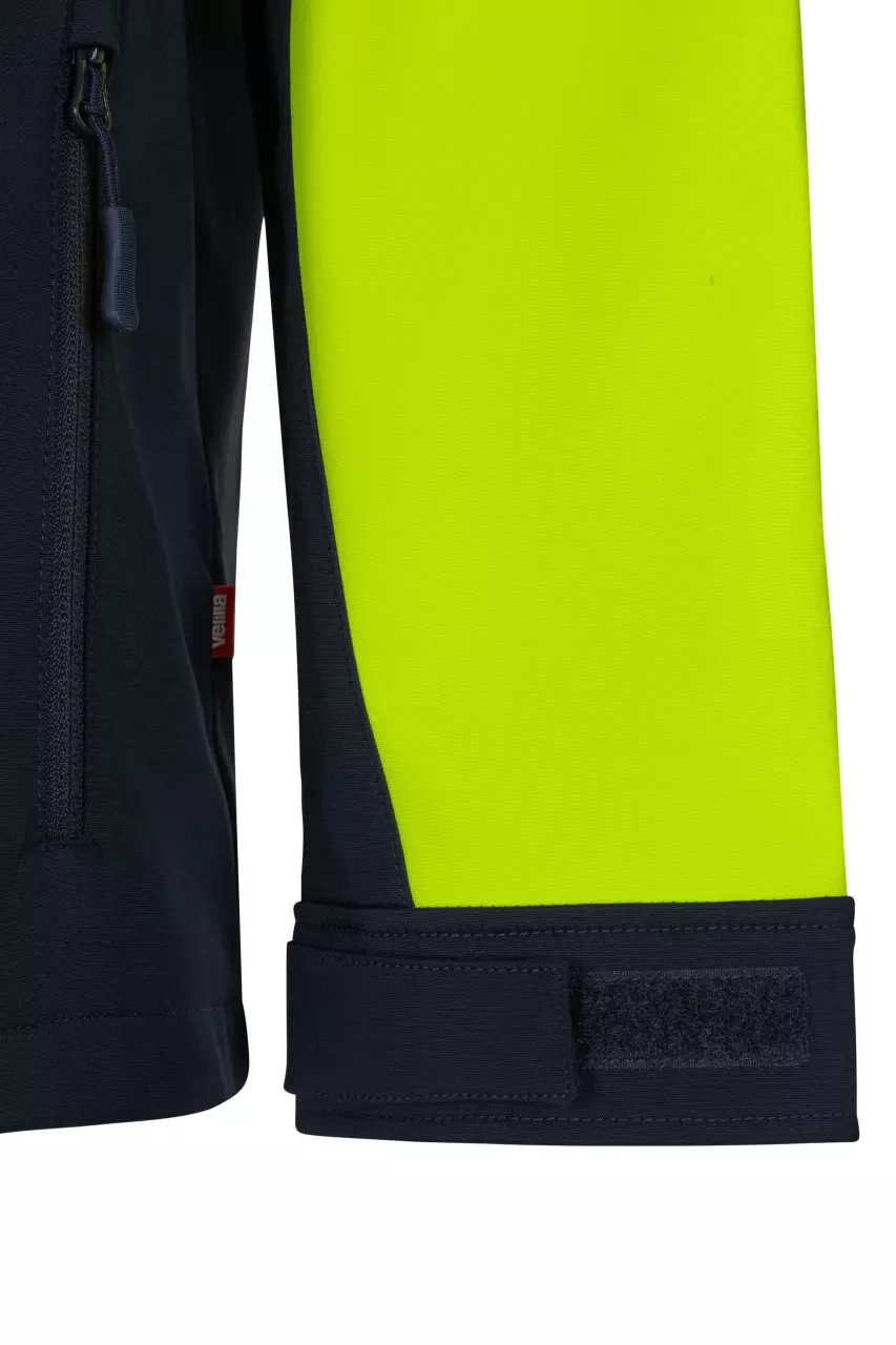 Velilla 306006-61-20-2, High-Vis Jacket, Size 4XL/5XL, Navy Blue/Hi-Vis Yellow, image 2, gallery thumbnail