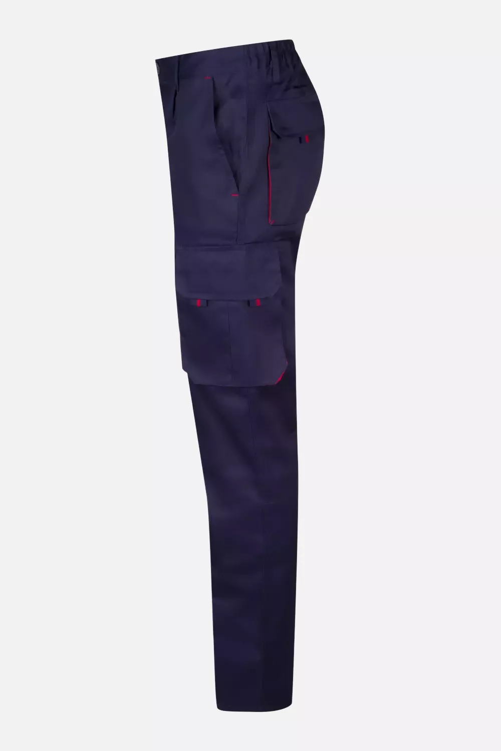 Velilla 103004-01-12, Work Trousers, Marine Blue/Red, image 3