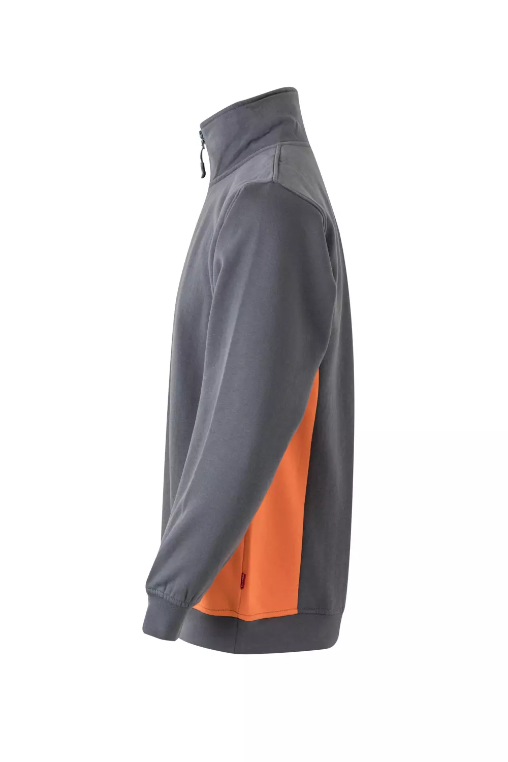 Velilla 105704-08-16, Work Sweatshirt, Grey/Orange, image 4