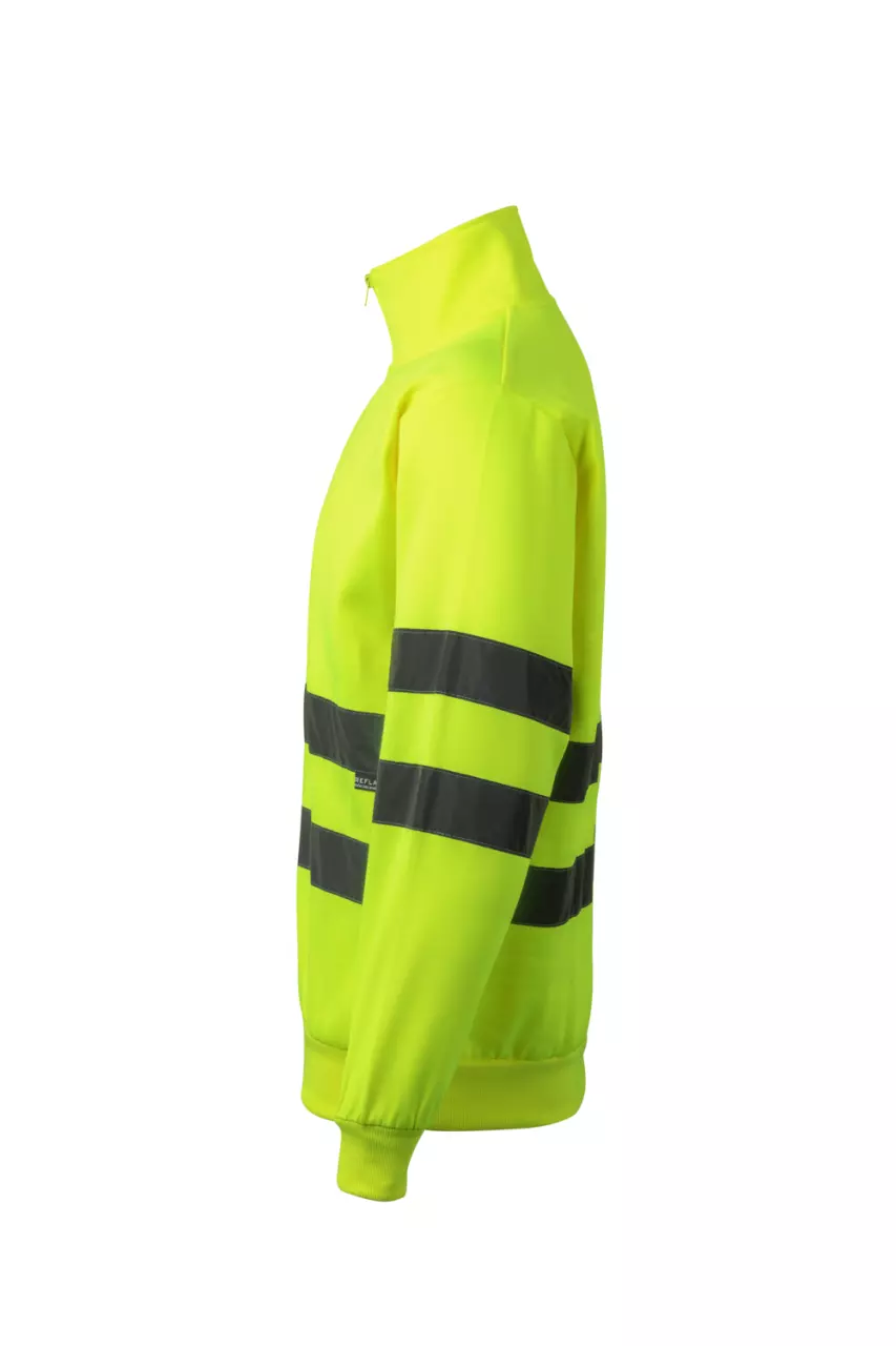 Velilla 305702-20-2, High-Vis Sweatshirt, Size 4XL/5XL, Hi-Vis Yellow, image 5, gallery thumbnail