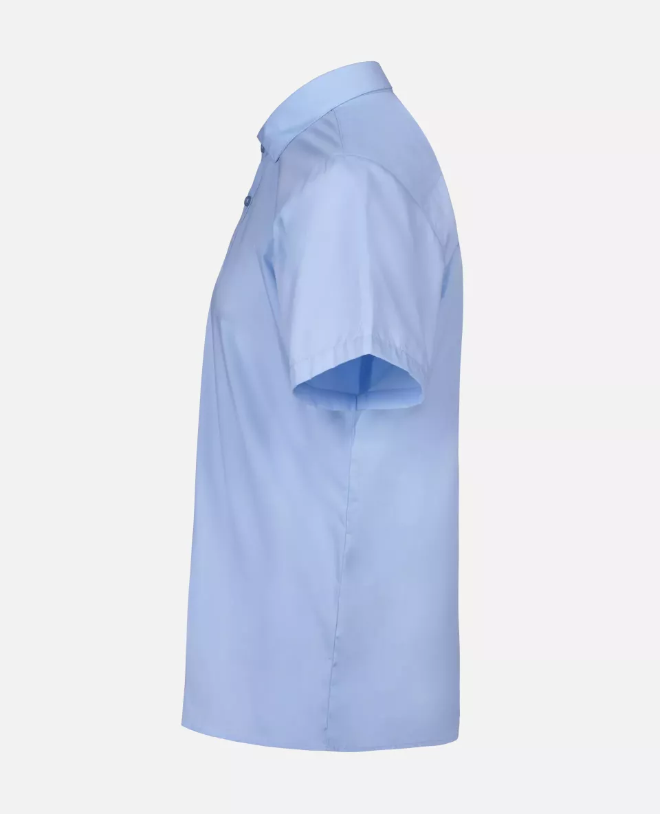 Velilla 405008-05, Short-Sleeved Work Shirt, Sky Blue, image 2, gallery thumbnail