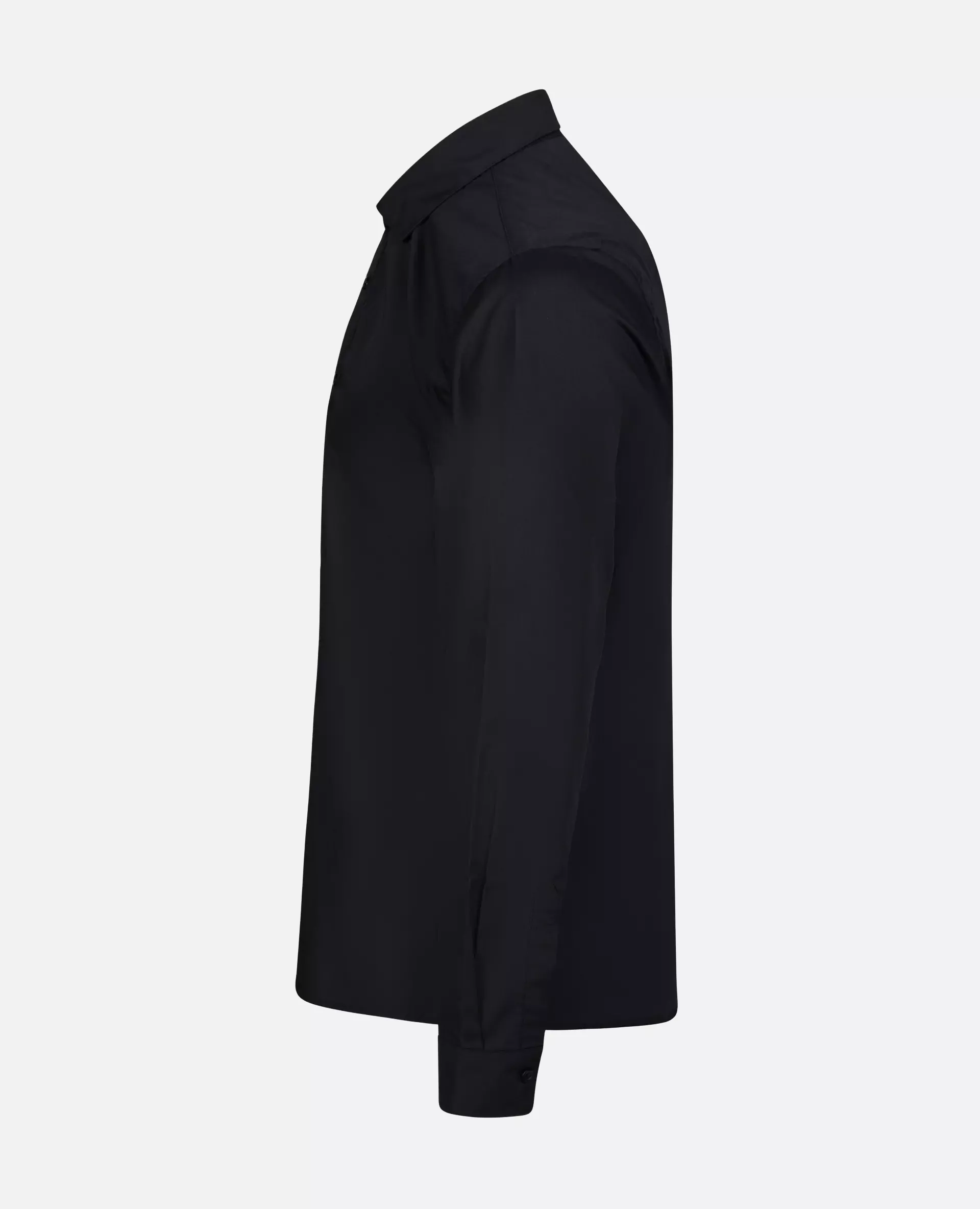 Velilla 405009-00, Long Sleeved Work Shirt, Black, image 2