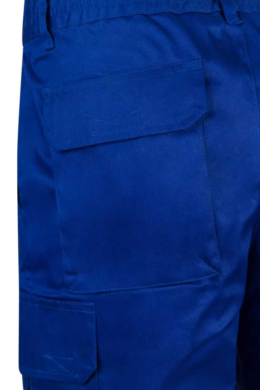 Velilla 344-09, Work Shorts, Royal Blue, image 5, gallery thumbnail
