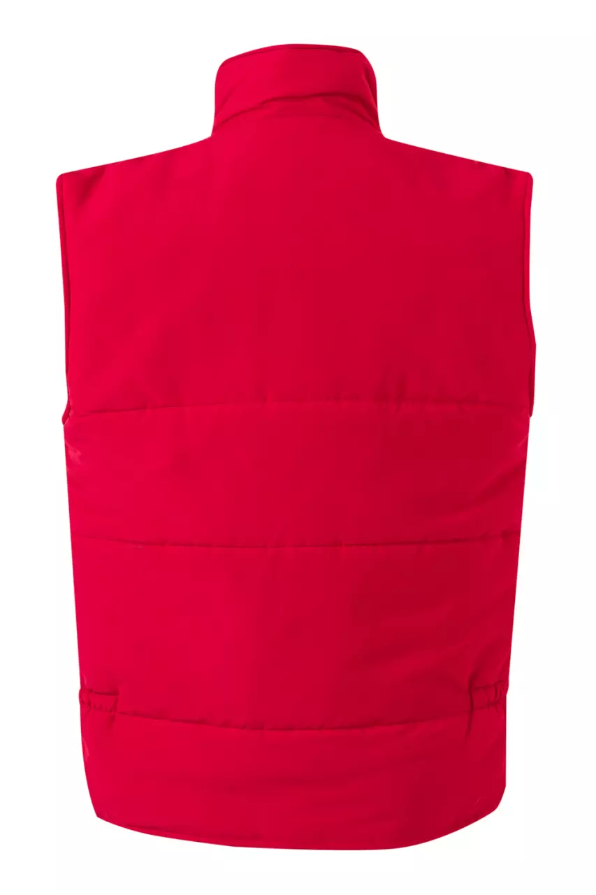 Velilla 108-12, Work Vest, Red, image 5, gallery thumbnail