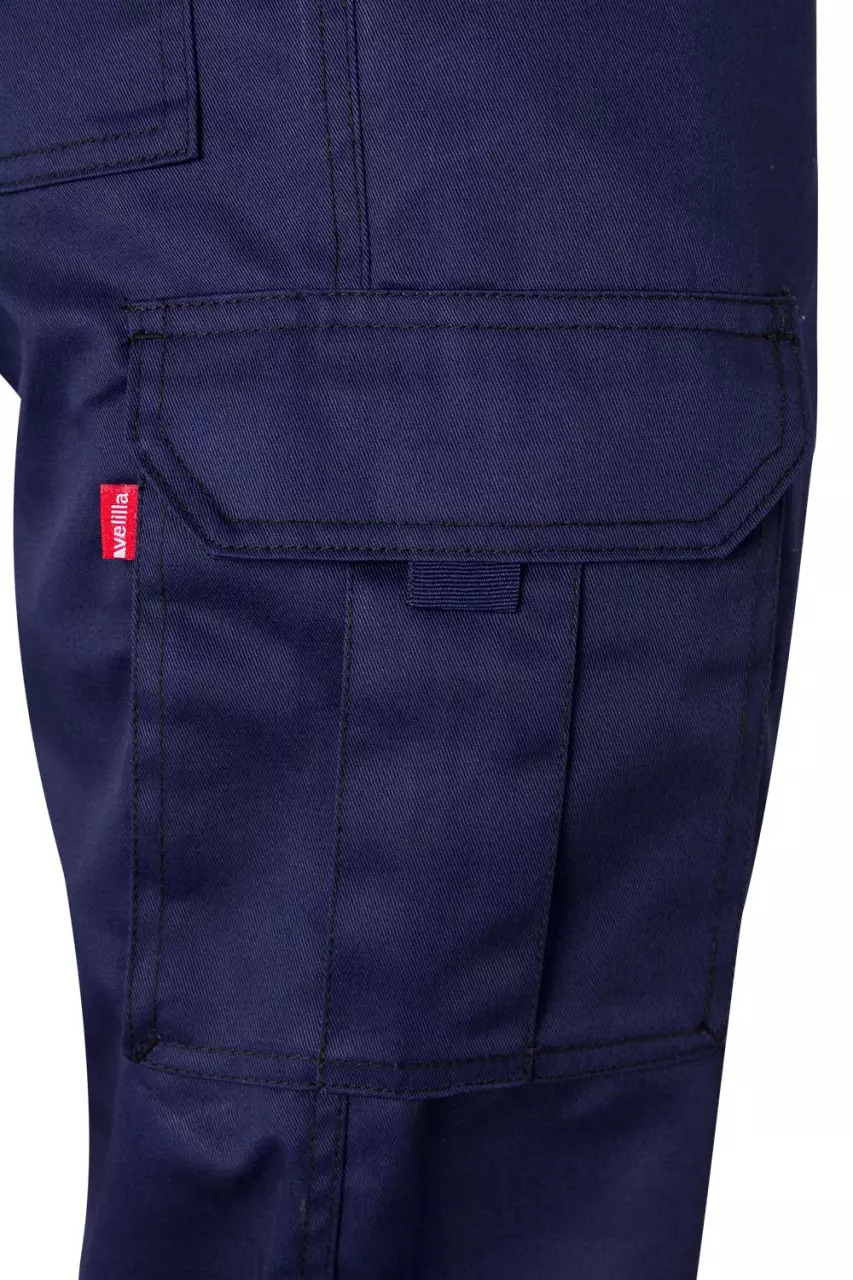Velilla 103001-01, Work Trousers, Marine Blue, image 4, gallery thumbnail