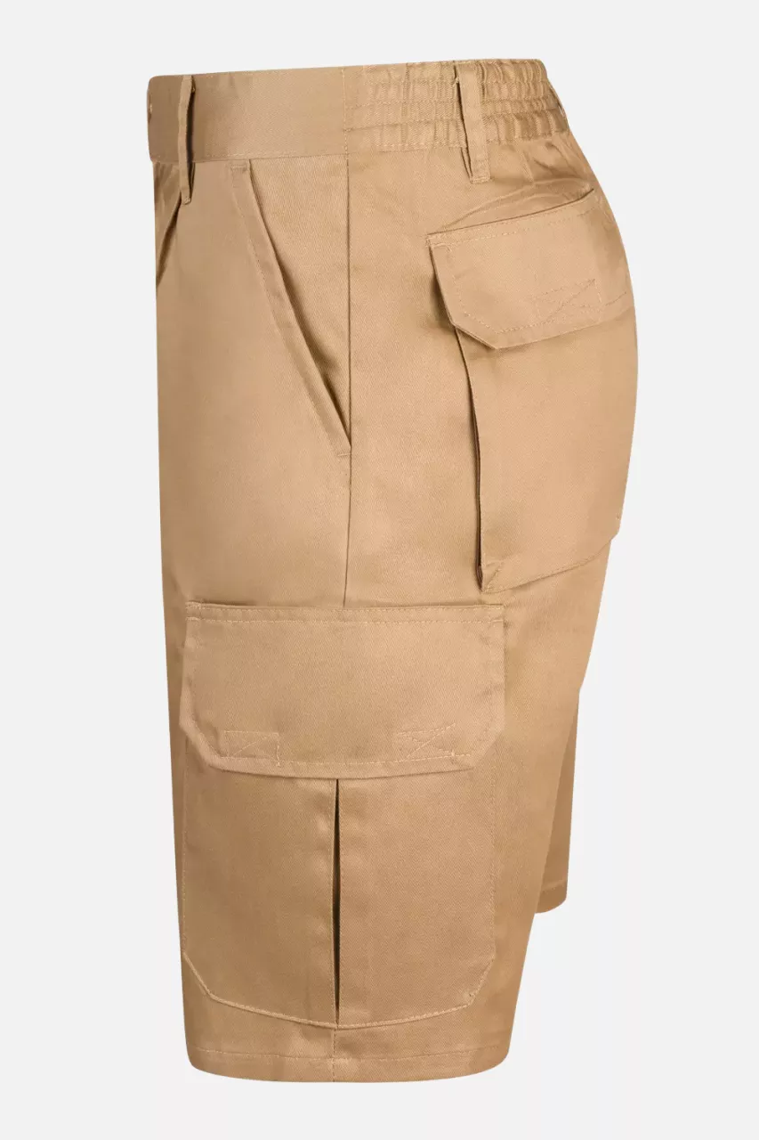 Velilla 344-06, Work Shorts, Beige, image 3, gallery thumbnail