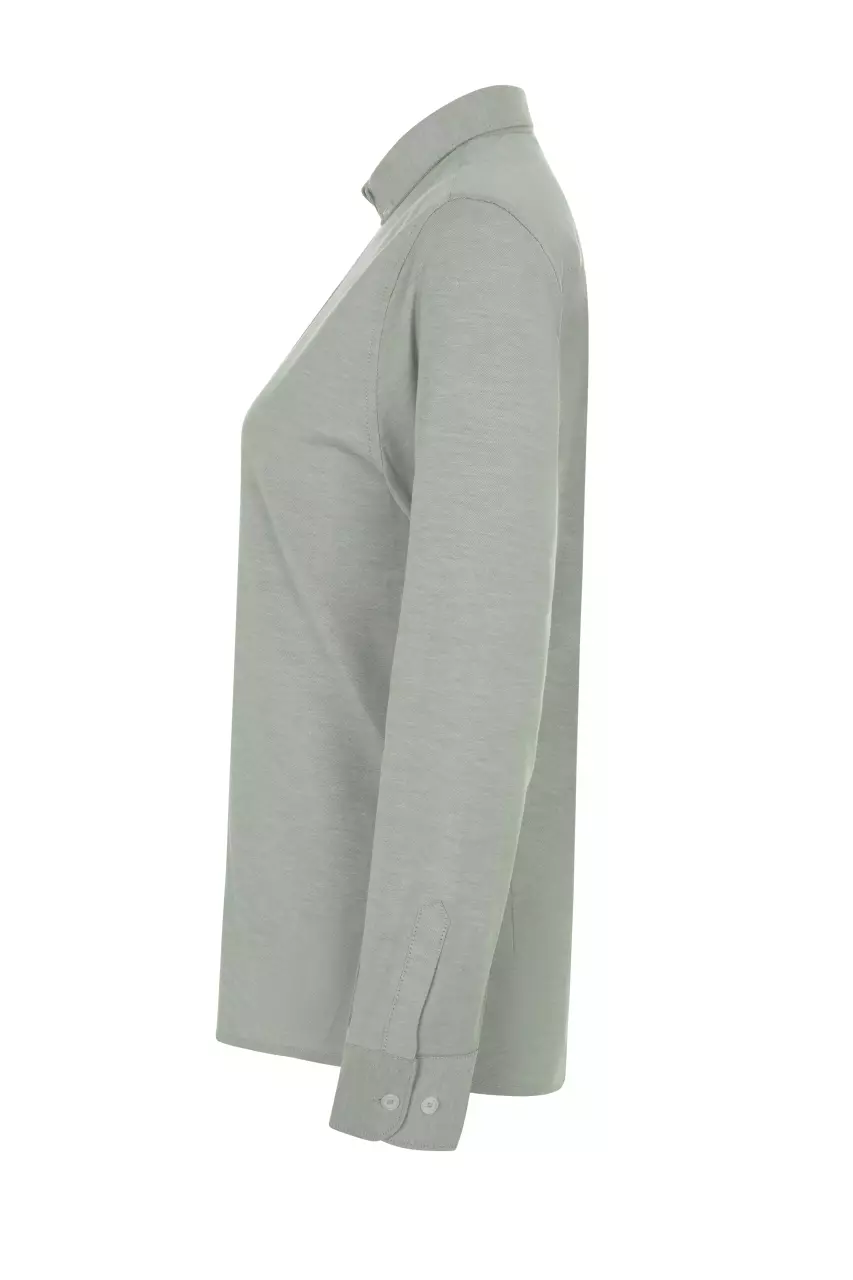 Velilla 405005S-35, Arbeitshemd, Hellolivgrün, image 4, gallery thumbnail