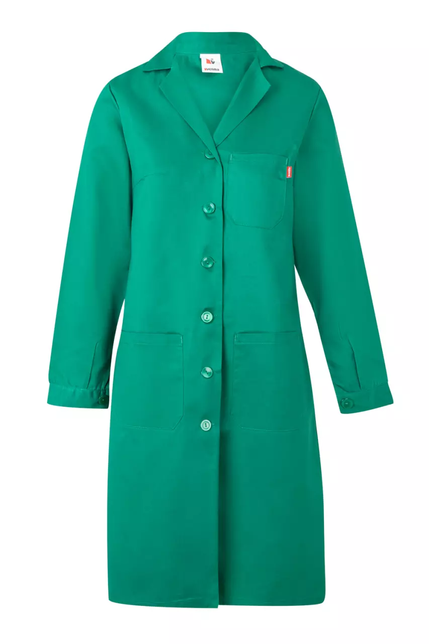 Velilla 908-02, Work Coat, Green, image 1, gallery thumbnail