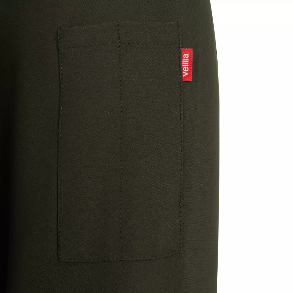 Velilla 405210-36, Long Sleeved Chef Jacket, Olive Green, image 3, gallery thumbnail