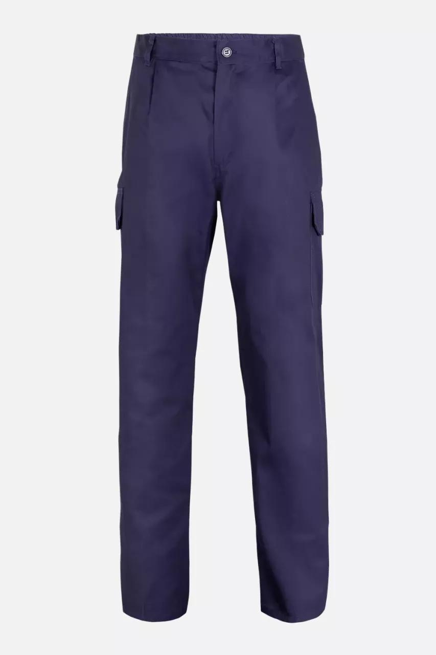 Velilla 345-01, Work Trousers, Marine Blue, image 1, gallery thumbnail
