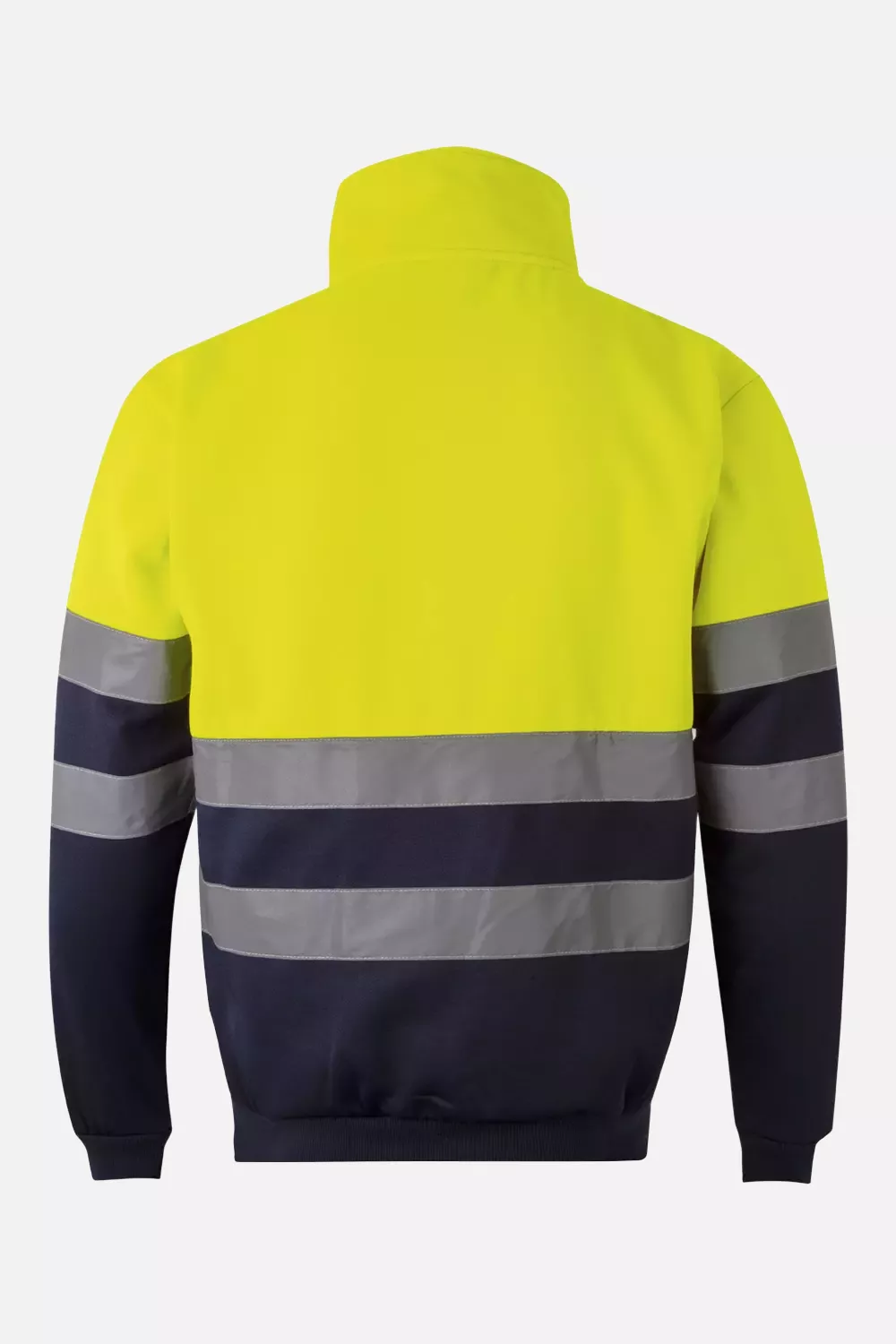 Velilla 305701-61-20, Warnschutz-Sweatshirt, Marineblau/Warngelb, image 2