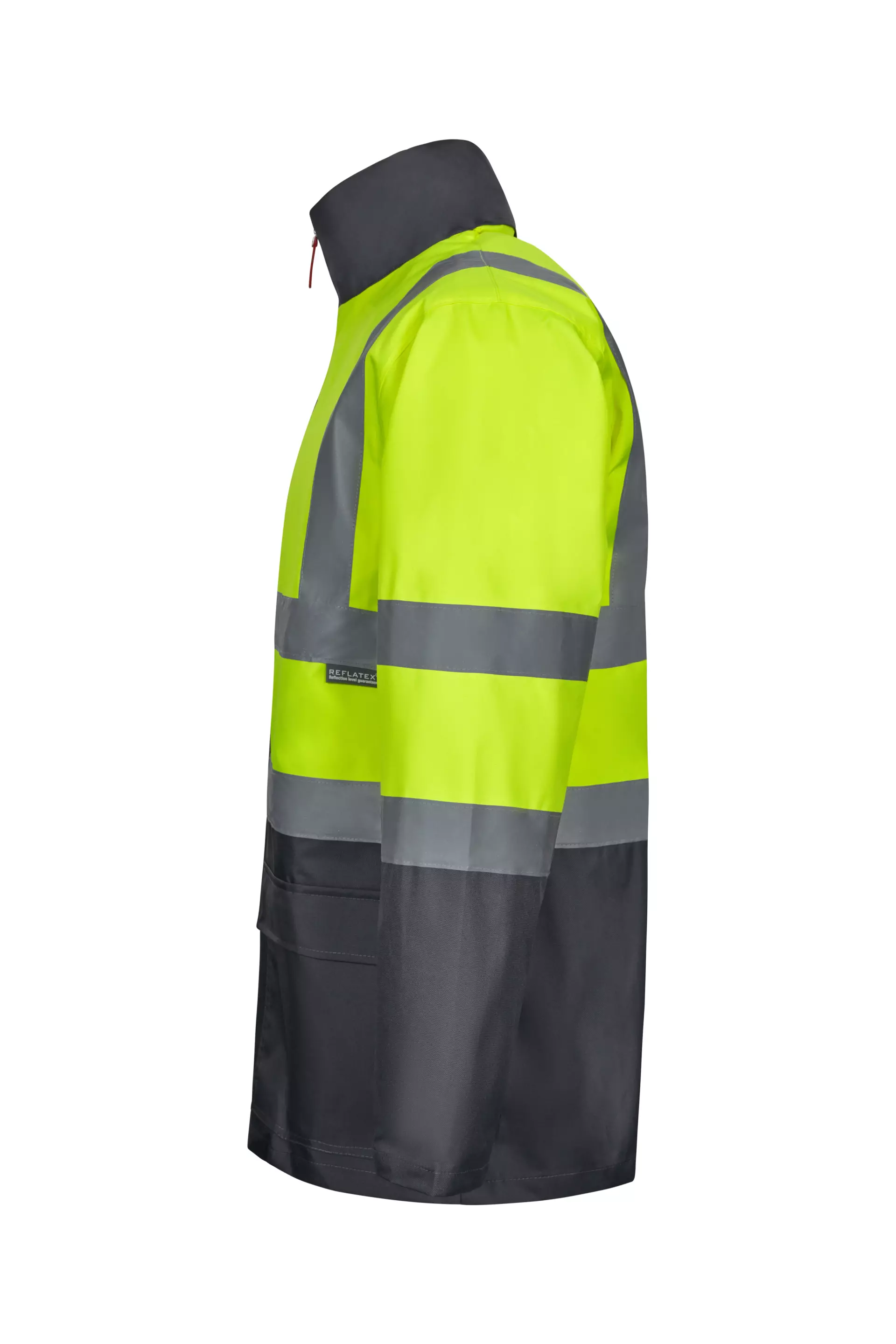 Velilla 306003-08-20-1, High-Vis Jacket, Grey/Hi-Vis Yellow, image 4