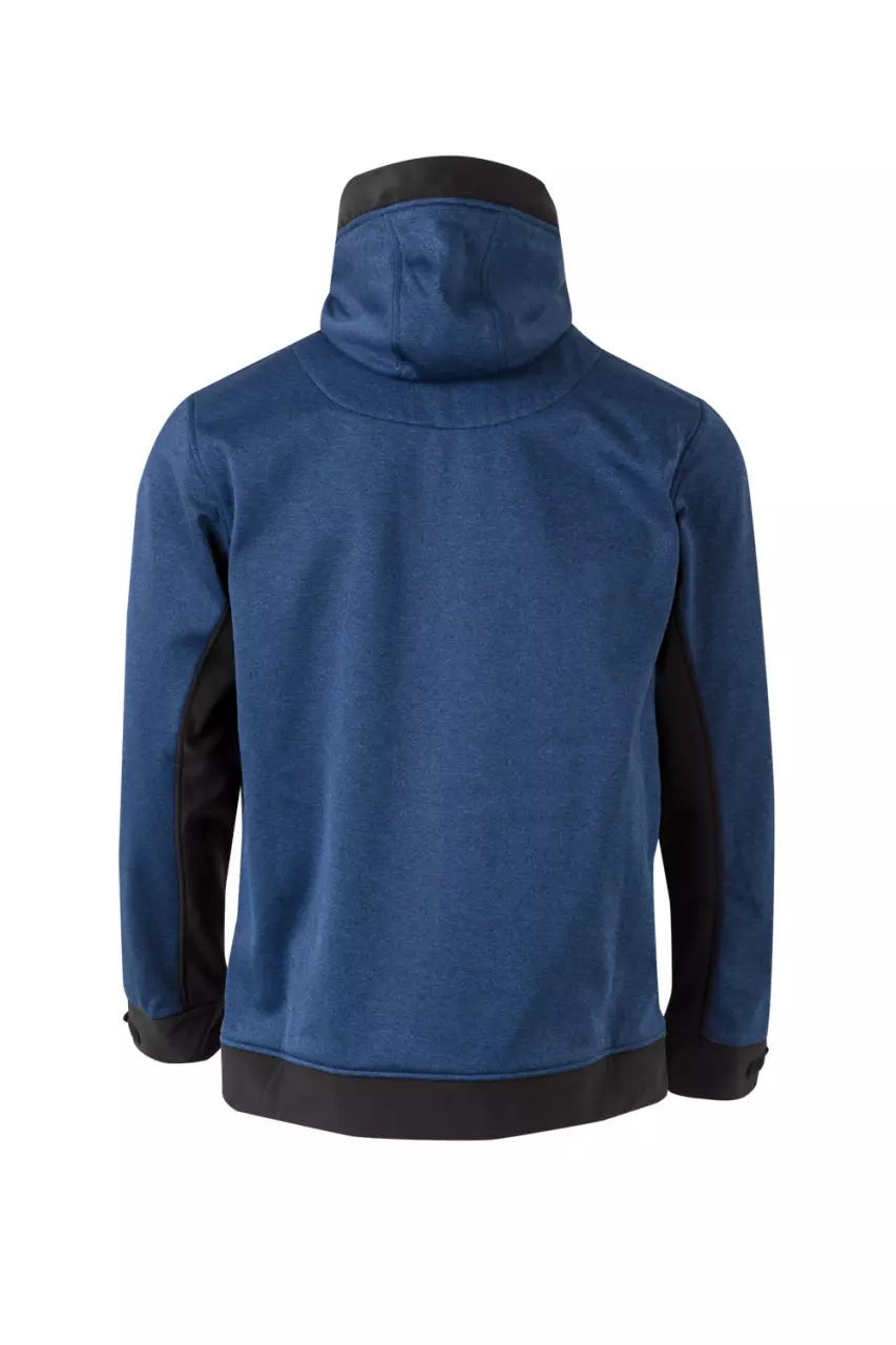 Velilla 206007-71-00, Work Jacket, Heather Blue/Black, image 6, gallery thumbnail