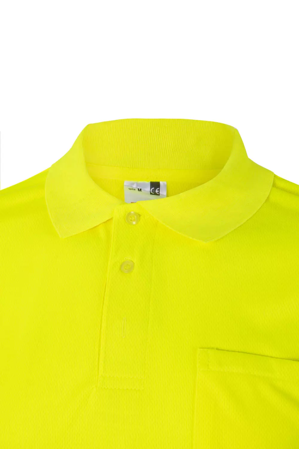 Velilla 172-20-1, High-Vis Polo Shirt, Hi-Vis Yellow, image 2