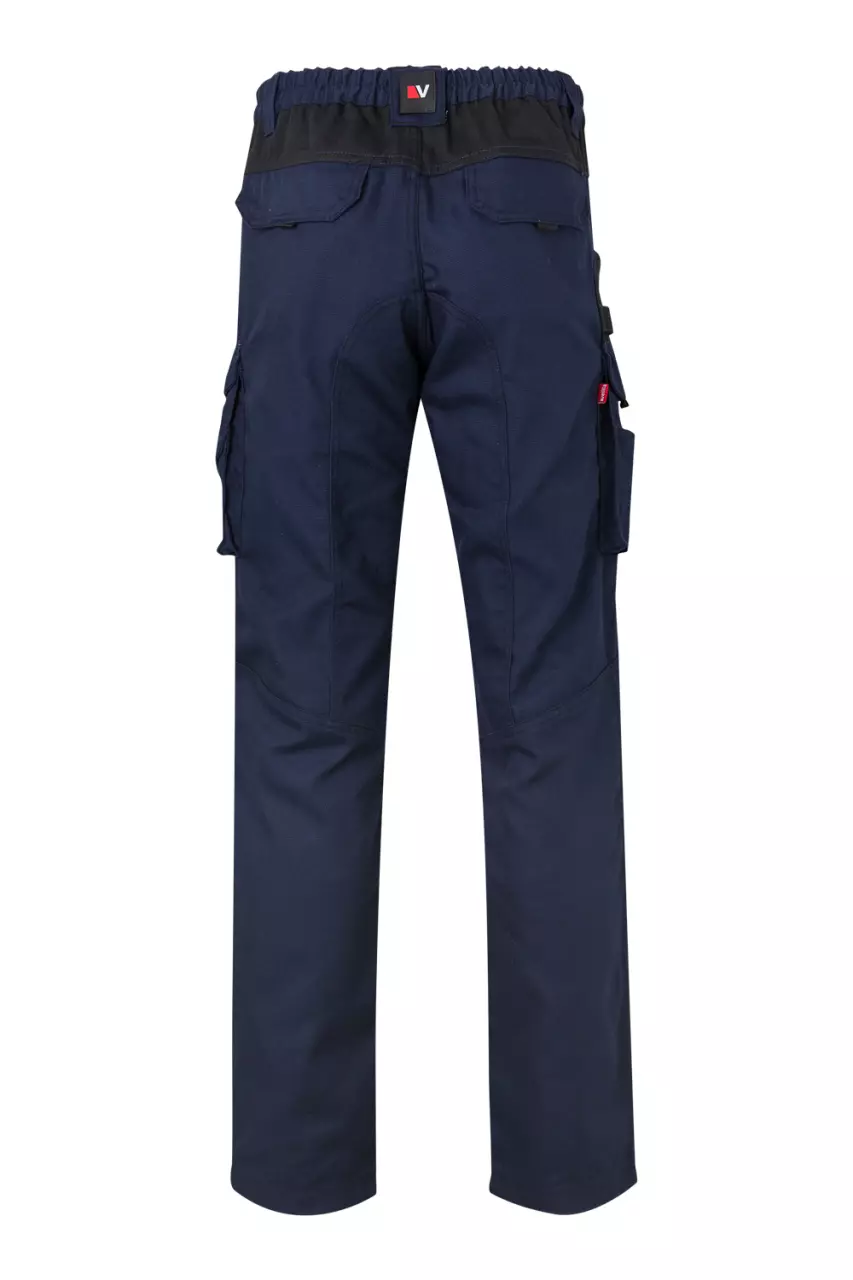Velilla 103011B-61-00, Work Trousers, Navy Blue/Black, image 7, gallery thumbnail
