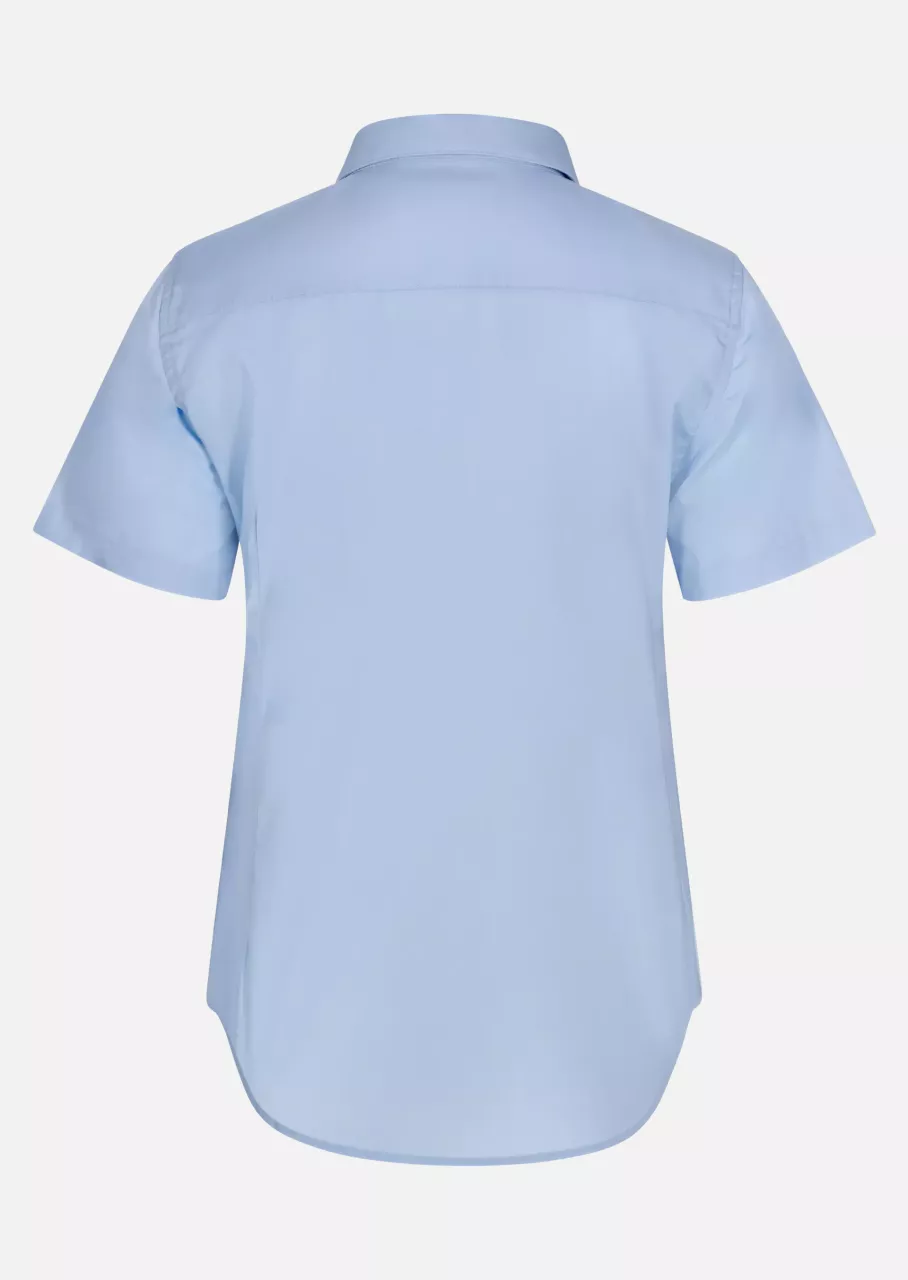 Velilla 405010-05, Short-Sleeved Work Shirt, Sky Blue, image 2, gallery thumbnail
