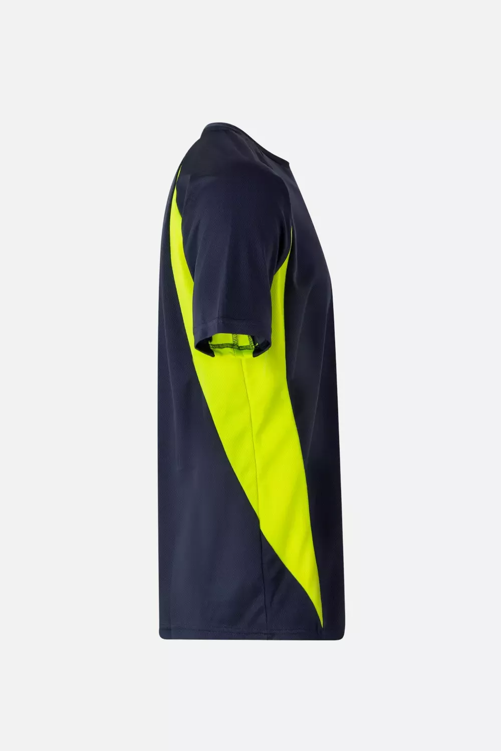 Velilla 105501-61-20, Arbeits-T-Shirt, Marineblau/Warngelb, image 2