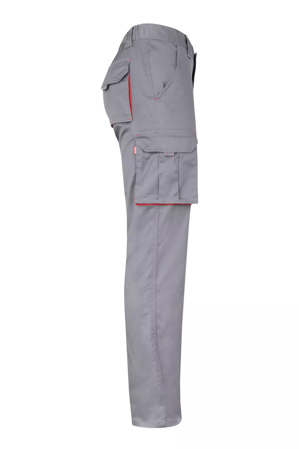 Velilla 103024S-08-12, Work Trousers, Grey/Red, image 7