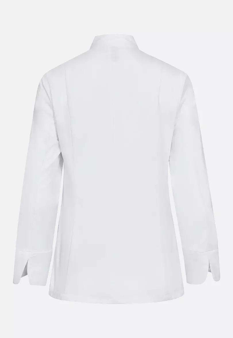 Velilla 405203TC-07, Long Sleeved Chef Jacket, White, image 2
