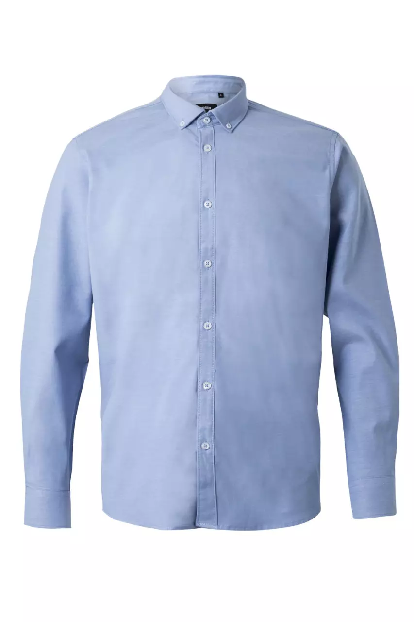 Velilla 405004S-05, Work Shirt, Sky Blue, image 1, gallery thumbnail
