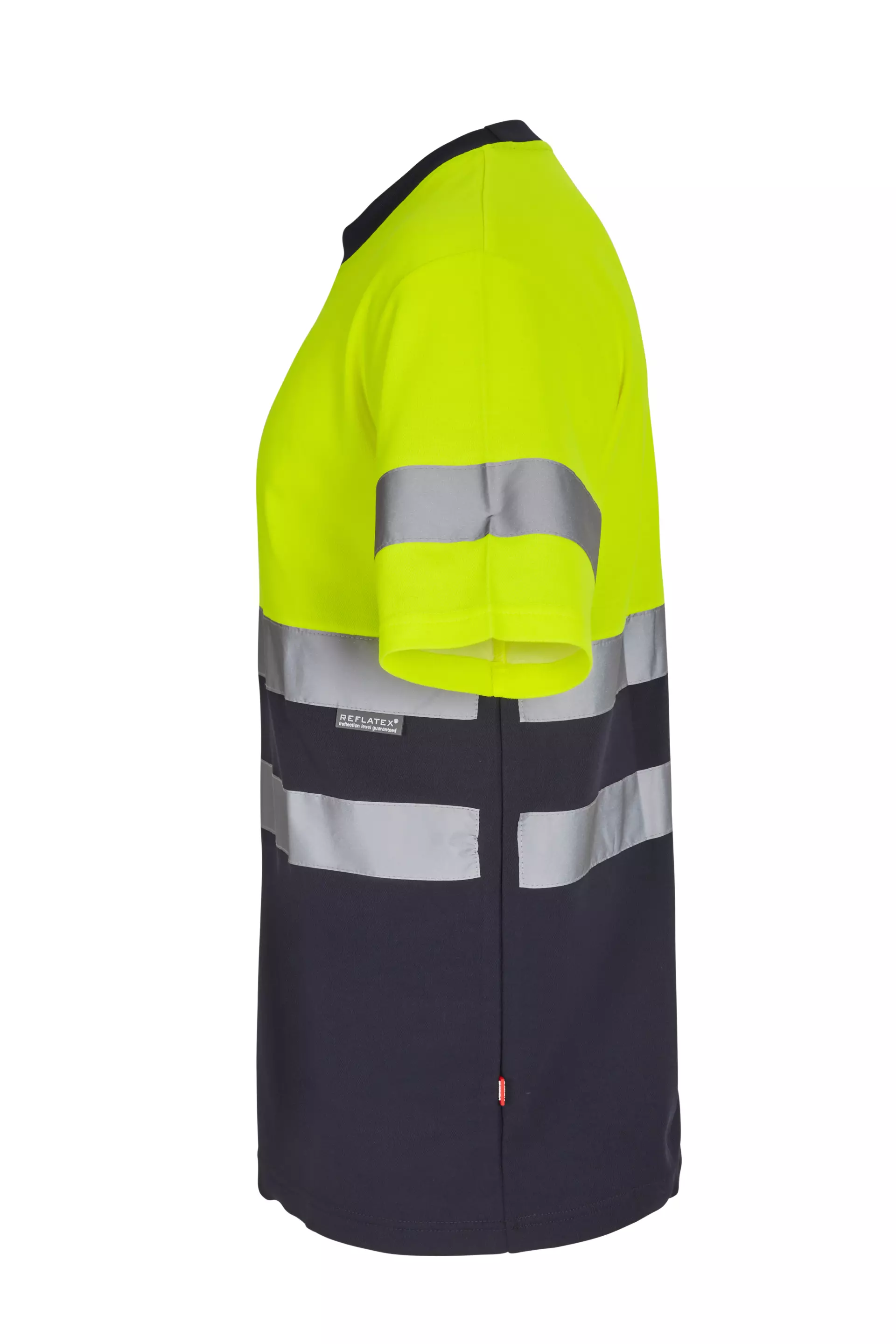 Velilla 305613-61-20, High-Vis Short Sleeve T-Shirt, Navy Blue/Hi-Vis Yellow, image 5
