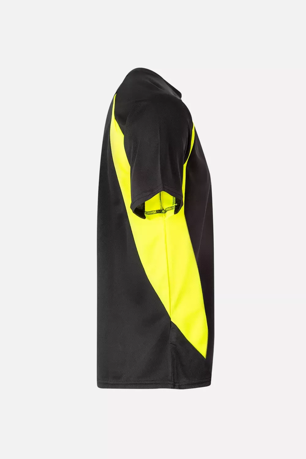 Velilla 105501-00-20, Arbeits-T-Shirt, Schwarz/Warngelb, image 2