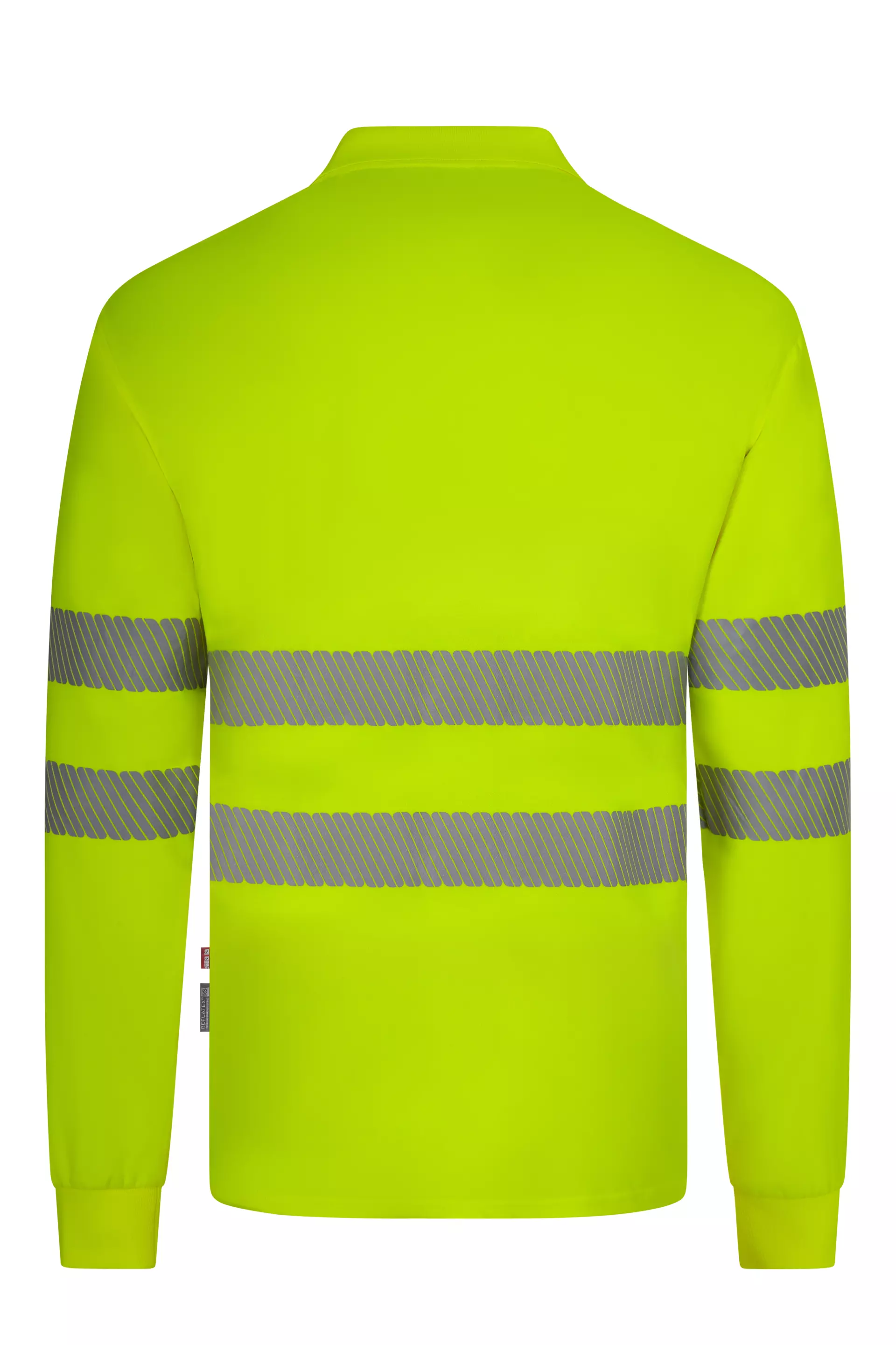Velilla 305534-20, High-Vis Long Sleeved Polo Shirt, Hi-Vis Yellow, image 4