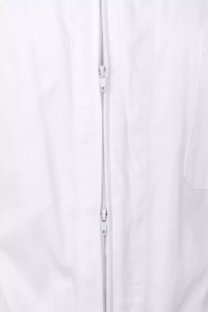 Velilla 214-07, Work Overall, White, image 5, gallery thumbnail