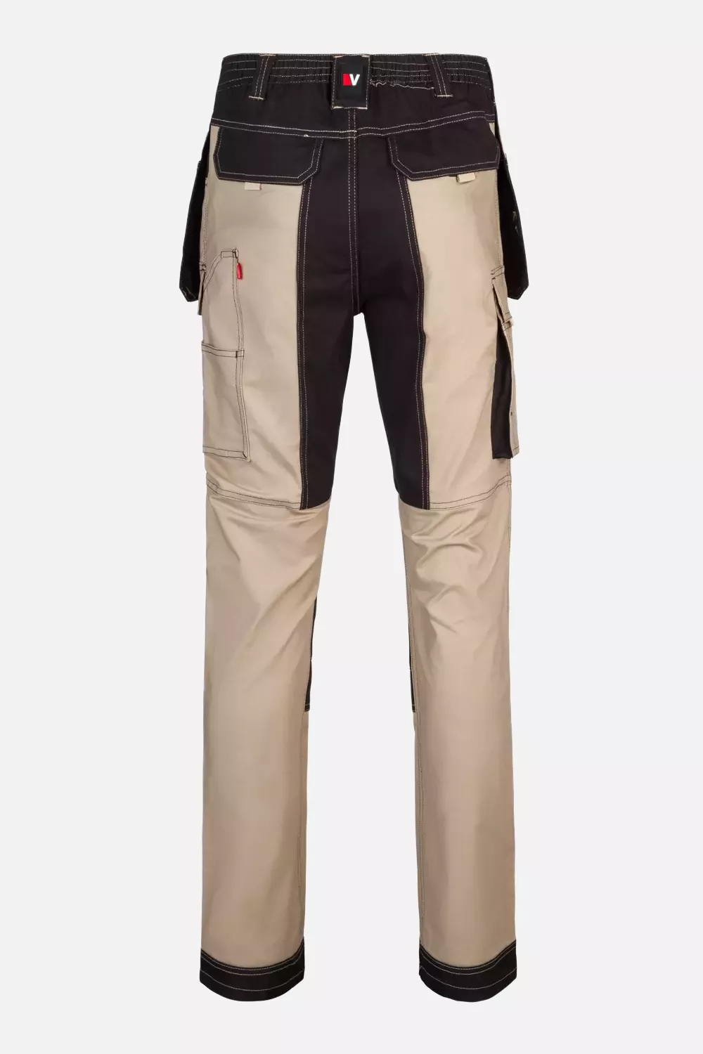 Velilla 103019S-46-00, Work Trousers, Sand Beige/Black, image 6