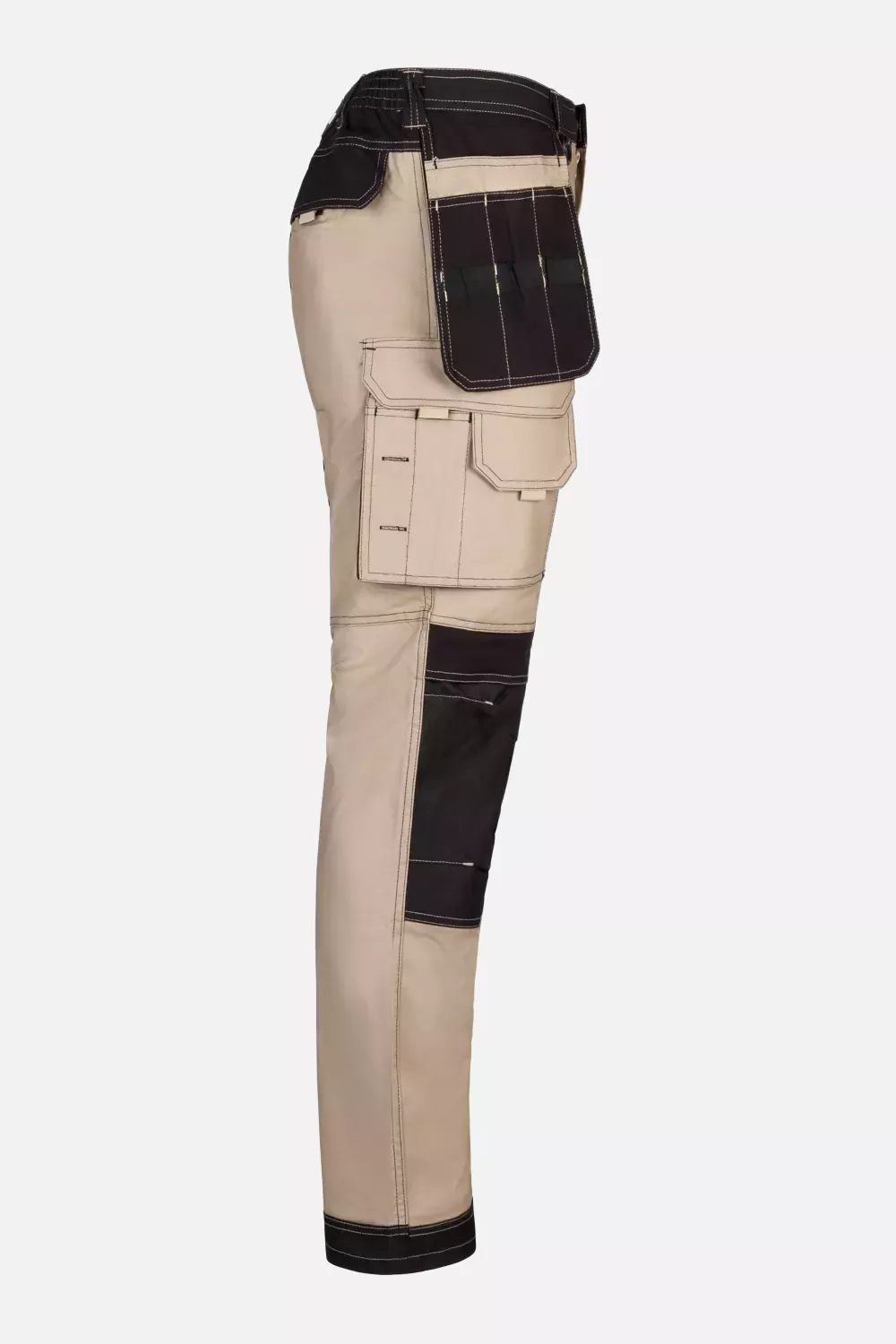 Velilla 103019S-46-00, Work Trousers, Sand Beige/Black, image 4