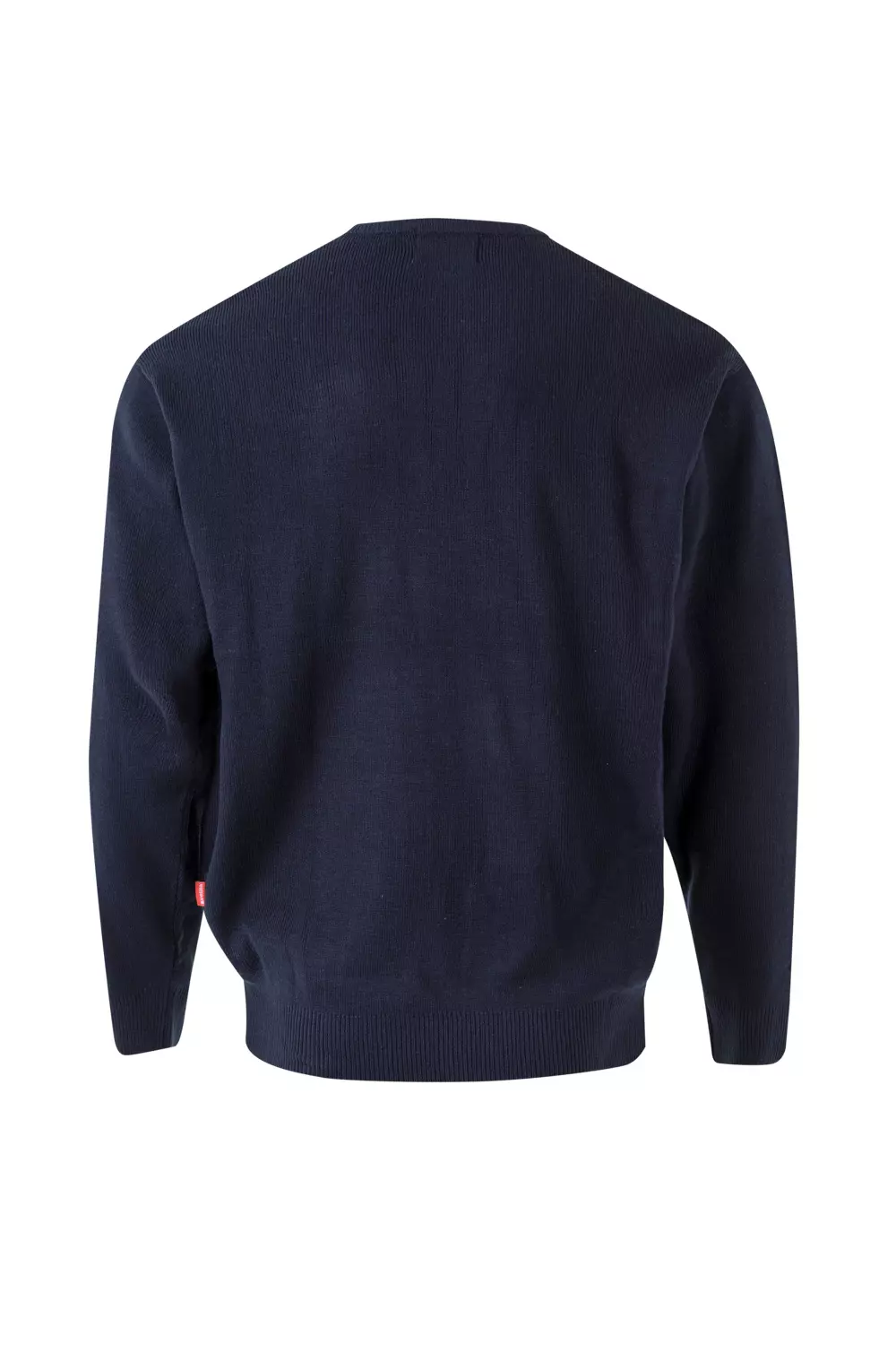 Velilla 104-01, V-Ausschnitt Pullover, Marineblau, image 3