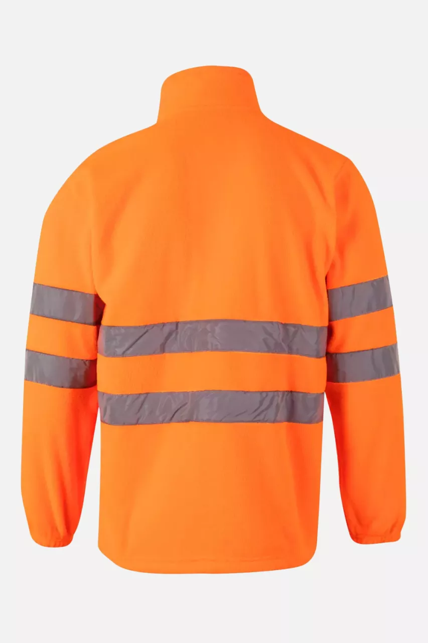Velilla 181-19-2, High-Vis Fleece Jacket, Size 4XL/5XL, Hi-Vis Orange, image 5, gallery thumbnail