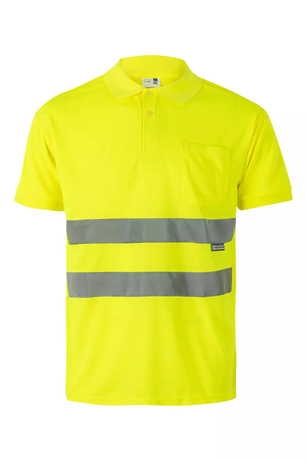 Velilla 172-20-1, High-Vis Polo Shirt, Hi-Vis Yellow, image 1