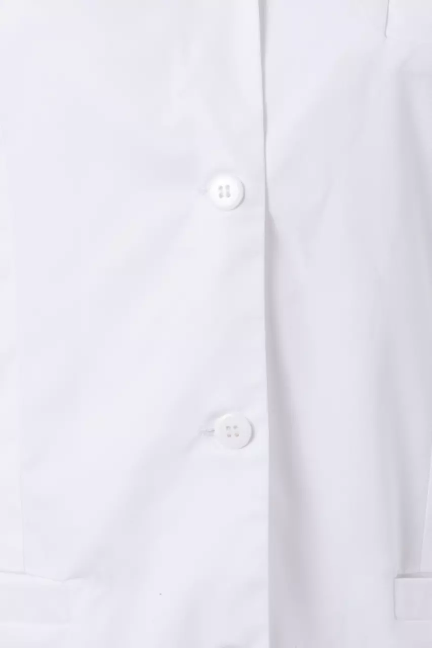 Velilla 539009S-07, Work Coat, White, image 4, gallery thumbnail