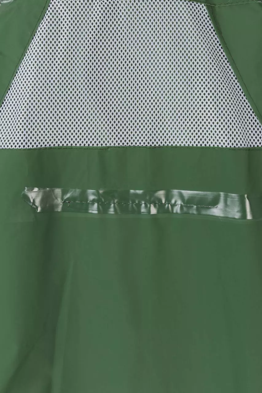 Velilla 195-02, Rain Suit, Green, image 5, gallery thumbnail