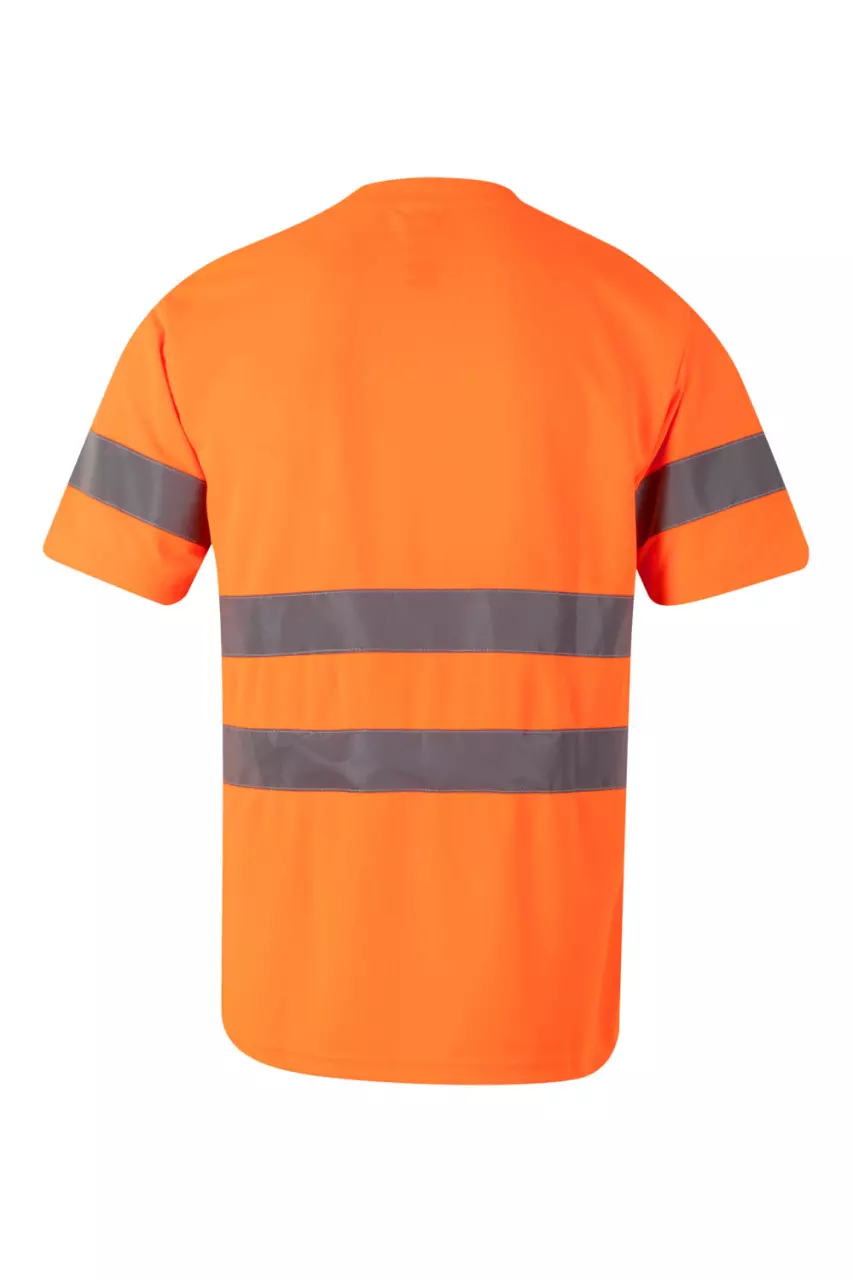 Velilla 305602-19-2, High-Vis Short Sleeve T-Shirt, Size 4XL/5XL, Hi-Vis Orange, image 1, gallery thumbnail